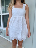 White Eyelet Romper