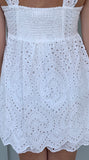 White Eyelet Romper