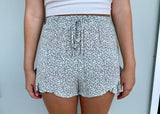 Sage Ruffle Shorts