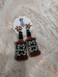 Whiskey Earrings